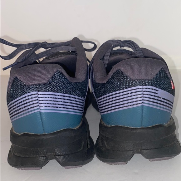 On Cloud Go Blue & Black Women’s Glacier Running Shoe - Picture 5 of 11